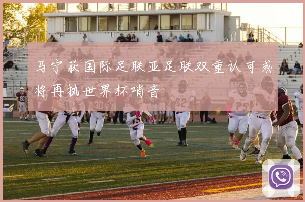 马宁获国际足联亚足联双重认可或将再执世界杯哨音